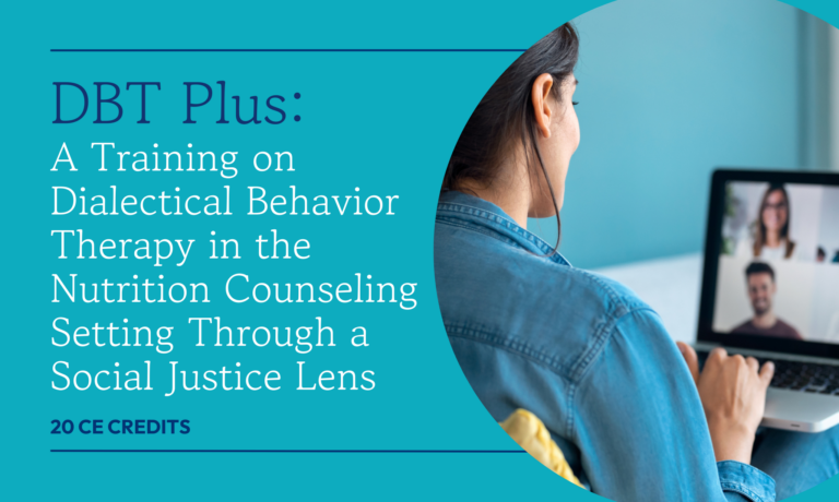 DBT Plus Course for Eating Disorder Dietitians
